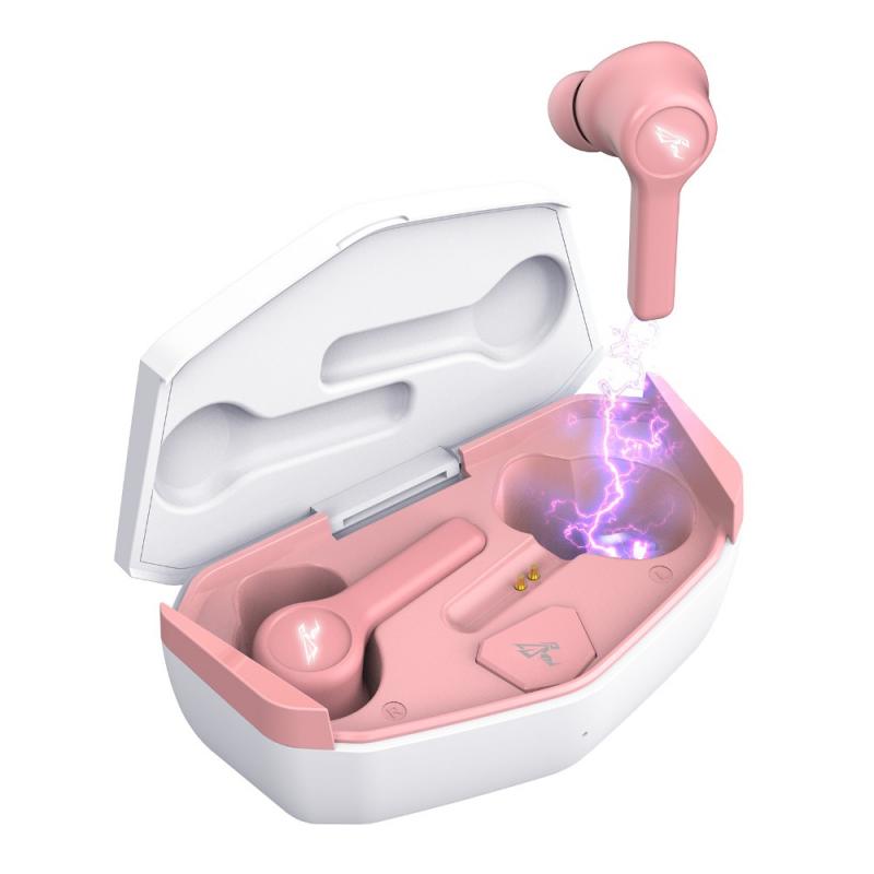 tws earphone pink