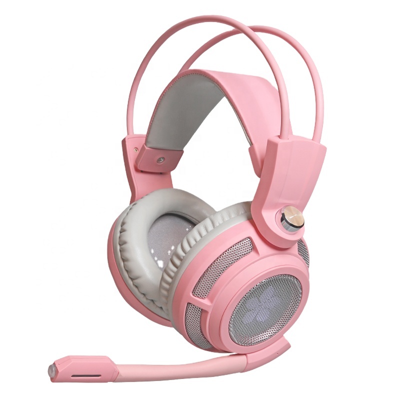 SOMIC G941 pink gaming headphones for girls